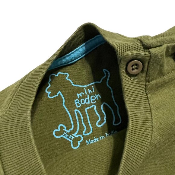 Mini Boden 1.5-2Y Motorcycle Appliqué Layered Sleeve Tee Shirt - Picture 4 of 4